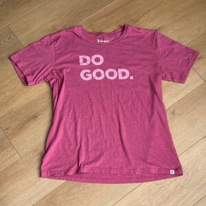 Women’s Cotopaxi DO GOOD T-Shirt, Sangria, XL X-Large
